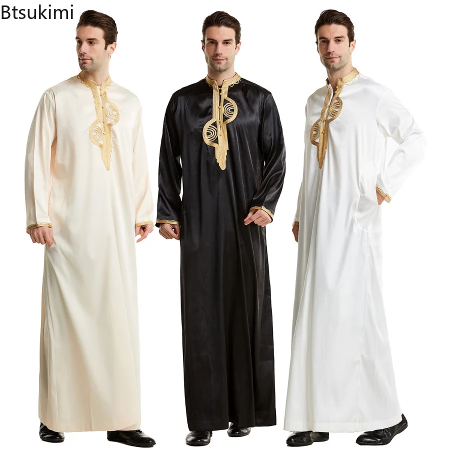 Kurta Men Cotton - Мусульманская мужская одежда, кафтан, халаты с