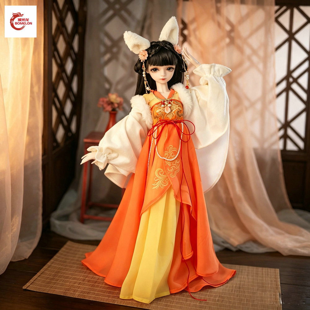 Ethnic Fashion Girls - Коллекционная шарнирная кукла BJD ручной работы,