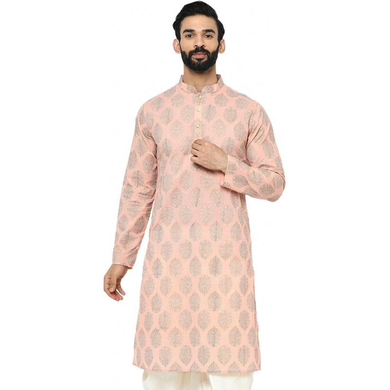 Kurta Men Cotton - Мужская курта - туника из хлопковой