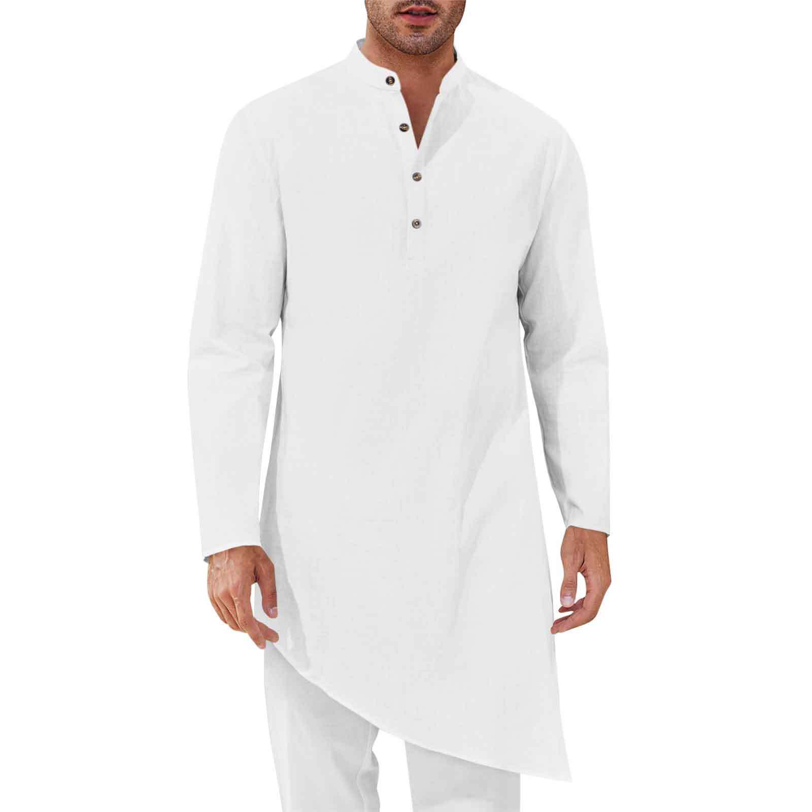Минималистичные длинные рубашк – обзор и цена Kurta Men Cotton