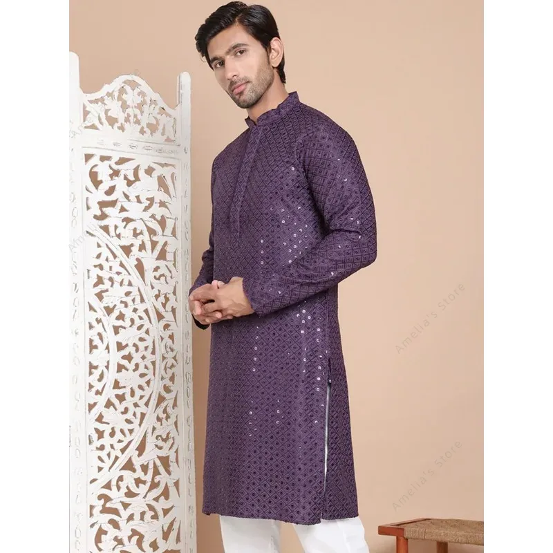 Индийская мужская туника Kurta – обзор и цена Kurta Men Cotton