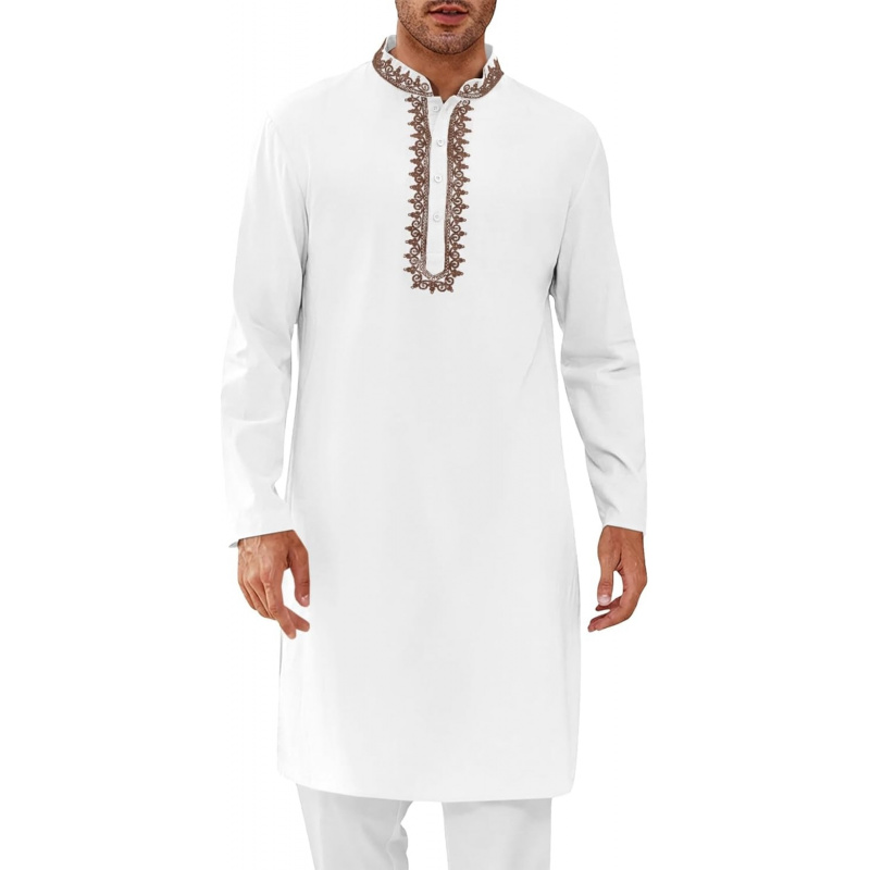 Мужская хлопковая рубашка-кафт – обзор и цена Kurta Men Cotton