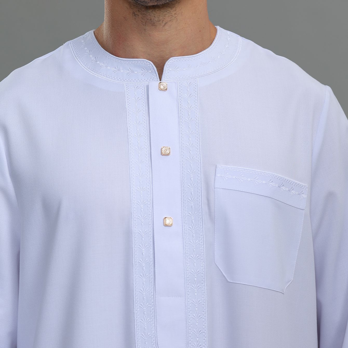 Мужской кафтан-тобе на пуговиц – обзор и цена Kurta Men Cotton